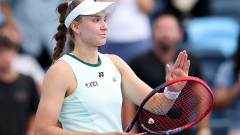 Фотография к новости: Рыбакина провела первую тренировку перед стартом US Open после травмы