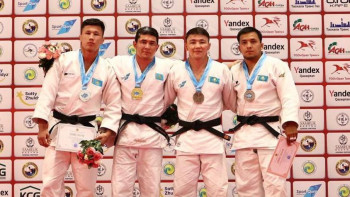 Фотография к новости: Стали известны победители чемпионата Казахстана по дзюдо