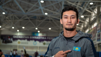 Фотография к новости: Одна тысячная решила золото чемпионата Казахстана по спортивной гимнастике