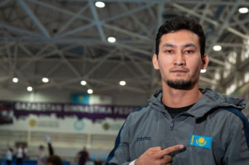 Фотография к новости: Одна тысячная решила золото чемпионата Казахстана по спортивной гимнастике