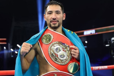 Фотография к новости: Жанибек Алимханулы стал первым номером рейтинга WBO