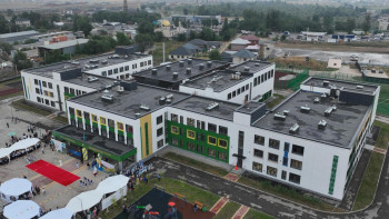 Фотография к новости: В Казахстане за неделю открыли пять вокзалов, 22 школы и пристройки, а также два детсада