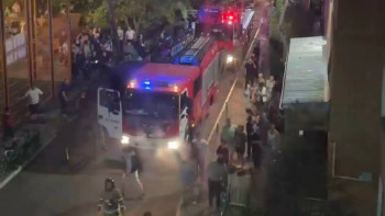 Фотография к новости: Квартира загорелась в десятиэтажном жилом доме в Астане