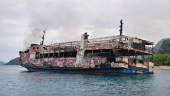 Фотография к новости: Число погибших при пожаре на пароме на Филиппинах достигло 76