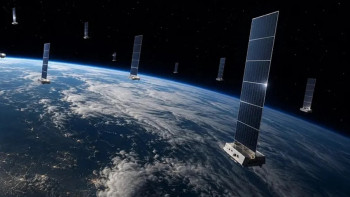 Фотография к новости: Более 11 тысяч спутников Starlink работают на орбите Земли
