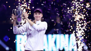 Фотография к новости: Елена Рыбакина первой вышла на WTA Finals-2026