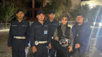 Фотография к новости: Гвардейцы нашли потерявшегося ребенка в парке Жанаозена