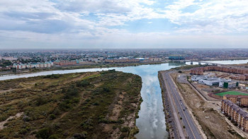 Фотография к новости: Новый мост через Сырдарью начали строить в Кызылорде