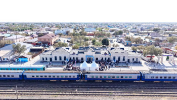 Фотография к новости: До 200 пассажиров в сутки сможет обслуживать обновленный вокзал Жосалы
