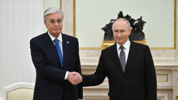 Фотография к новости: Токаев и Путин обсудили предстоящие встречи на высшем уровне