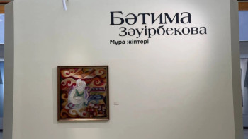Фотография к новости: «Каждая работа как мой ребенок»: в Алматы открылась выставка Батимы Заурбековой