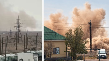 Фотография к новости: Взрыв в Балхаше: в УЧС объяснили, что произошло