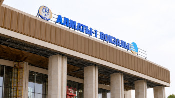 Фотография к новости: На вокзале Алматы-1 расширяют зал ожидания, а перед зданием создают аллею