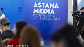 Фотография к новости: От ИИ до будущего журналистики: второй день Astana Media Week 2026 в кадрах
