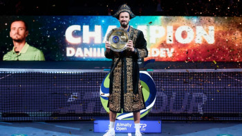 Фотография к новости: Даниил Медведев защитил титул чемпиона Almaty Open ATP 250