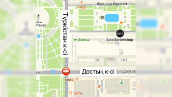 Фотография к новости: В Астане на ночь перекроют перекресток Туркестан и Достык