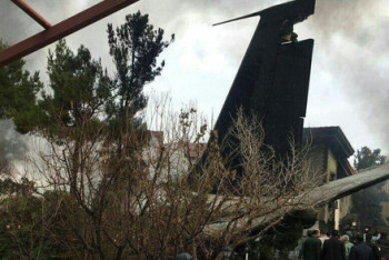 Крушение самолёта в Иране: у МИД РК нет информации о казахстанцах на борту