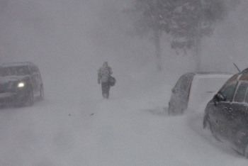 Фотография к новости: Несколько посёлков Западного Казахстана больше недели в снежном плену