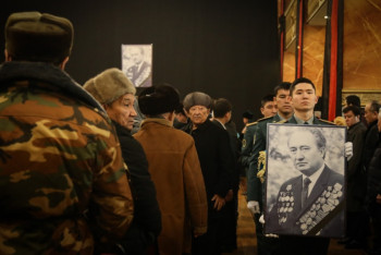 Фотография к новости: С Султаном Джиенбаевым простились в Алматы  