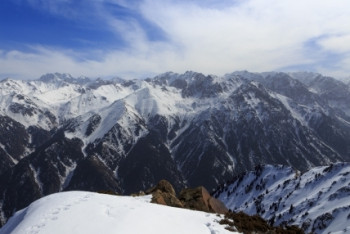 Фотография к новости: Шестеро англичан спасены в горах Алматы  