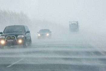 Фотография к новости: Из-за метели закрыто движение на автодороге "Ушарал-Достык"