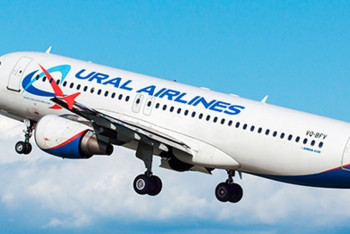 Фотография к новости: Состоялся первый рейс Алматы-Москва  "Уральских Авиалиний"