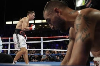 Фотография к новости: Нокаут Головкина попал в ТОП ударов 2018 года