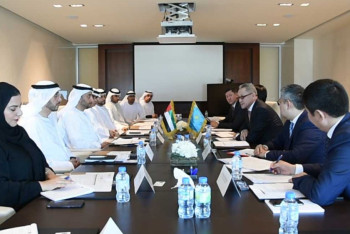 Фотография к новости: Казахстан и ОАЭ провели консультации в Абу-Даби