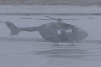 Фотография к новости: Минобороны РК отрабатывает учебные полёты в сложных метеоусловиях