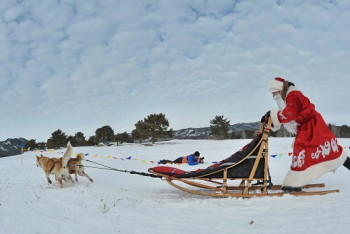 Фотография к новости: Резиденция Деда Мороза появилась в Баянауле 