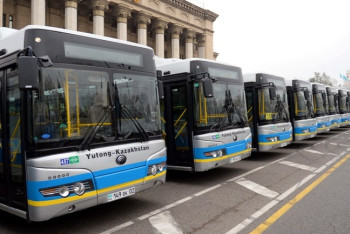 Фотография к новости: В Алматы организован маршрут до микрорайона Нурлытау