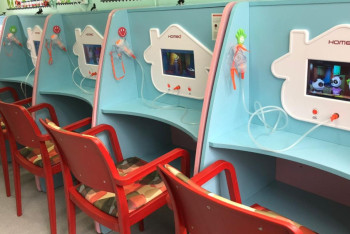 Фотография к новости: Первый детский небулайзерный кабинет для лечения простуд открыли в Алматы