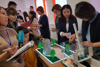 Фотография к новости: Теплицу, самостоятельно ухаживающую за растениями, представили в Кокшетау 