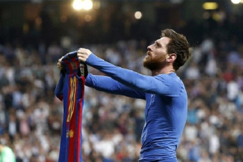 Фотография к новости: Лионель Месси в рекордный пятый раз получил "Золотую бутсу"  