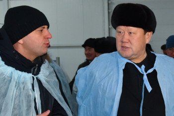 Цифровую молочную ферму открыл внук Геннадия Зенченко в СКО