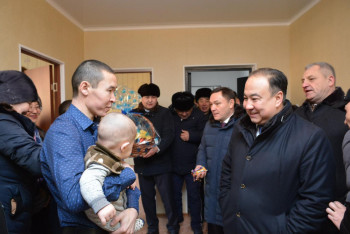 Фотография к новости: Кокшетаусцы получили ключи от квартир по программе 7-20-25