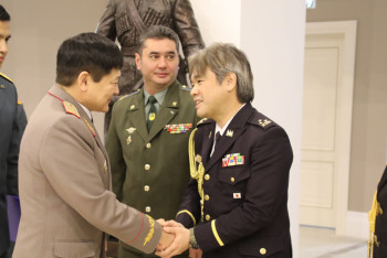 Фотография к новости: В Астане обсудили миротворческую миссию казахстанских ВС в Ливане