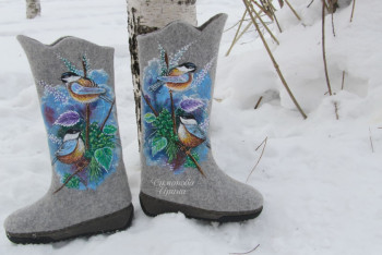 Валенки с вышивкой начнут производить в Восточном Казахстане