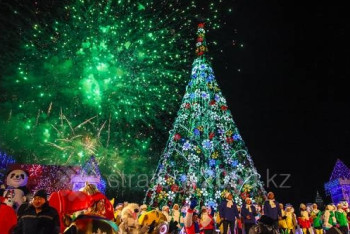 Фотография к новости: Главную ёлку страны зажгут в Астане 18 декабря 