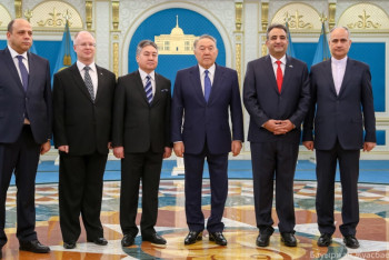 Фотография к новости: Послы 5 стран вручили Президенту РК верительные грамоты