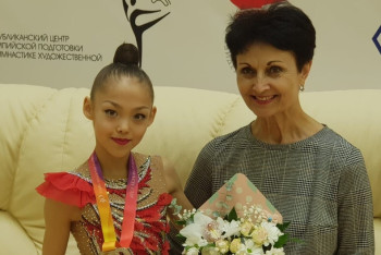 Гимнастка из Астаны стала призёром международного турнира в Минске