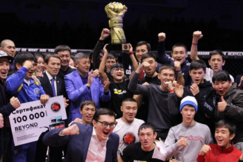 Фотография к новости: Сборная Алматинской области выиграла кубок Казахстана по ММА