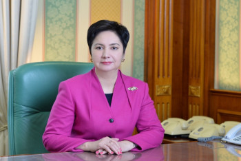 Фотография к новости: Госсекретарь РК встретилась с министрами молодёжи и спорта тюркоязычных государств