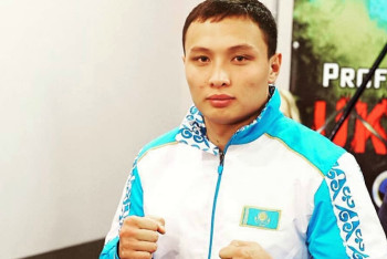 Фотография к новости:  Боксёр-тяжеловес Асхат Жантурсынов прибыл на свой бой в США