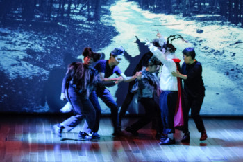 Фотография к новости: Инклюзивный детский мюзикл успешно прошёл в Астане 