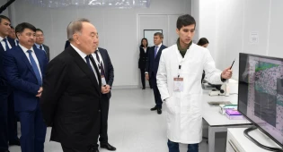 Президенту показали научно-исследовательский комплекс &quot;Назарбаев Университет&quot;