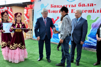 Фотография к новости: 120 тысяч детей охвачено проектом "Бақытты бала" в Актюбинской области