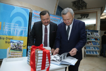 Новыми экспонатами пополнился Историко-культурный центр Первого Президента в Темиртау