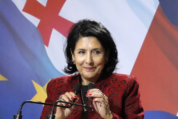 Фотография к новости: Назарбаев поздравил Саломе Зурабишвили с избранием на пост президента Грузии