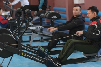 Обновлённый спорткомплекс для полицейских и спасателей открыли в Павлодаре